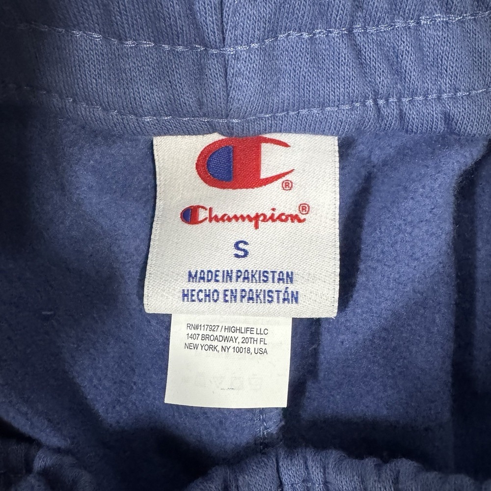 NWT Champion Blue Drawstring Sweat Everyday Short Men's‎ S - Picture 2 of 5